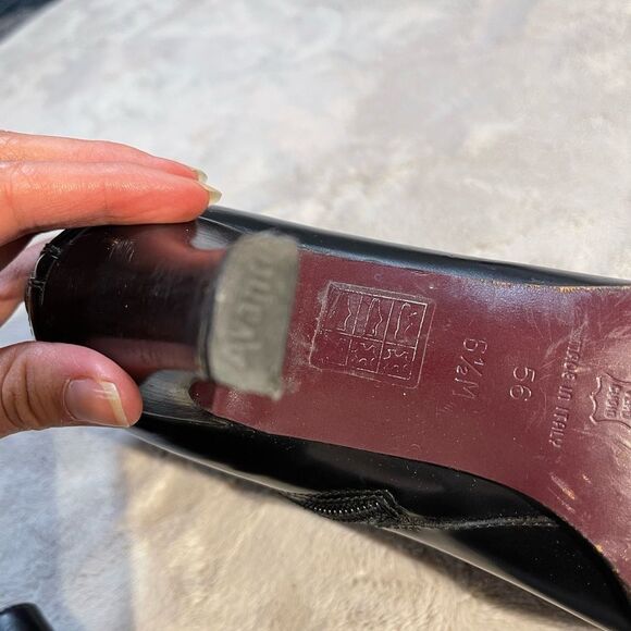 Via spiga structured square toe leather boots - Picture 10 of 10